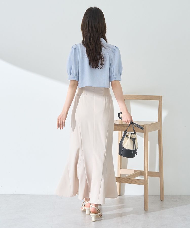 earth music&ecology「サマーツイードシャツジャケット」|シャツ・ブラウス|