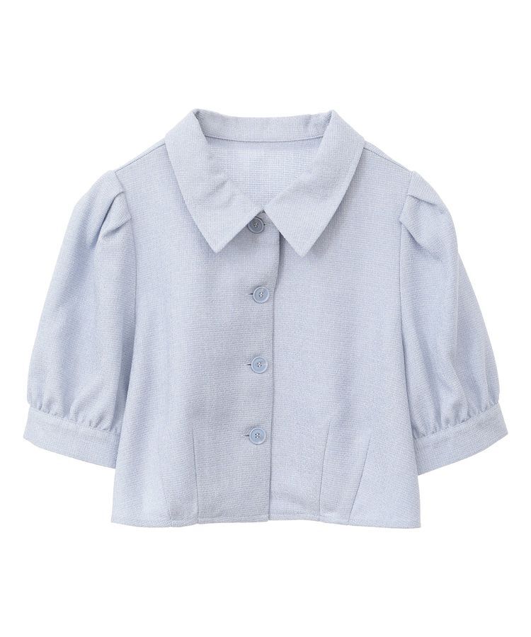 earth music&ecology「サマーツイードシャツジャケット」|シャツ・ブラウス|