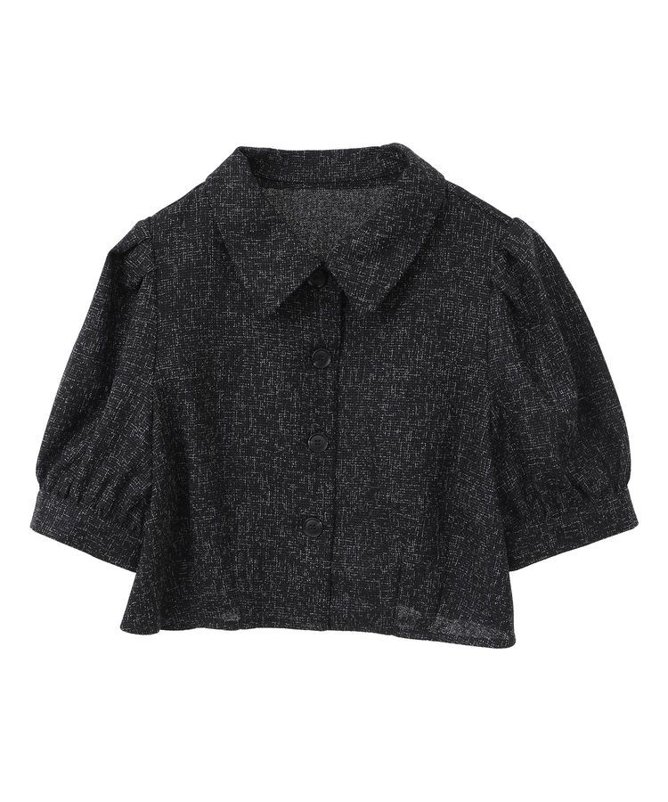 earth music&ecology「サマーツイードシャツジャケット」|シャツ・ブラウス|