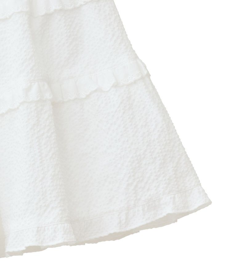 earth music&ecology「ティアードミニスカート」|スカート|