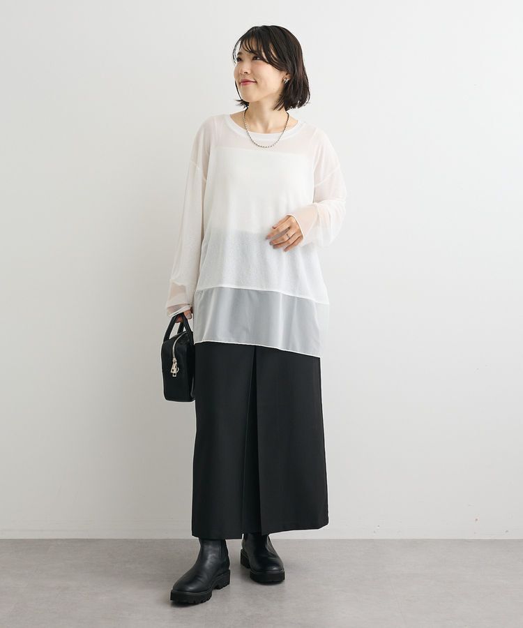 Green Parks「シアーチュールドッキングプルオーバー」|Tシャツ・カットソー|