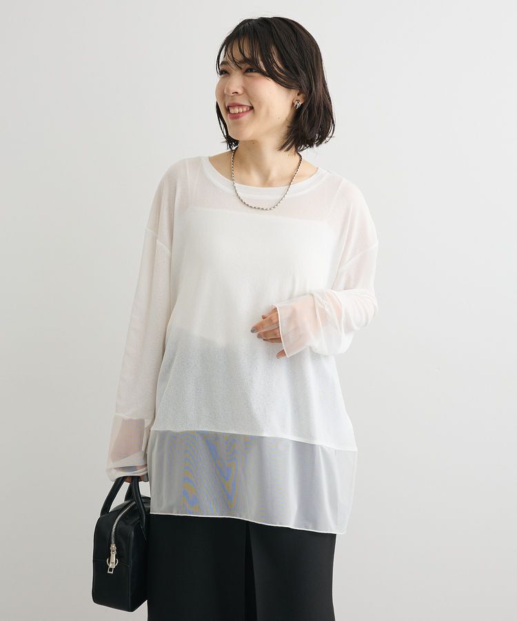 Green Parks「シアーチュールドッキングプルオーバー」|Tシャツ・カットソー|