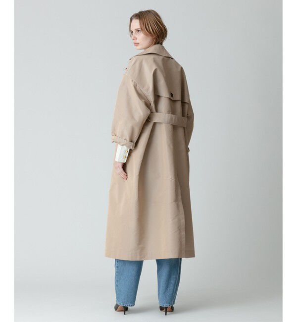 allureville「マイクロタフタトレンチコート」|トレンチコート|