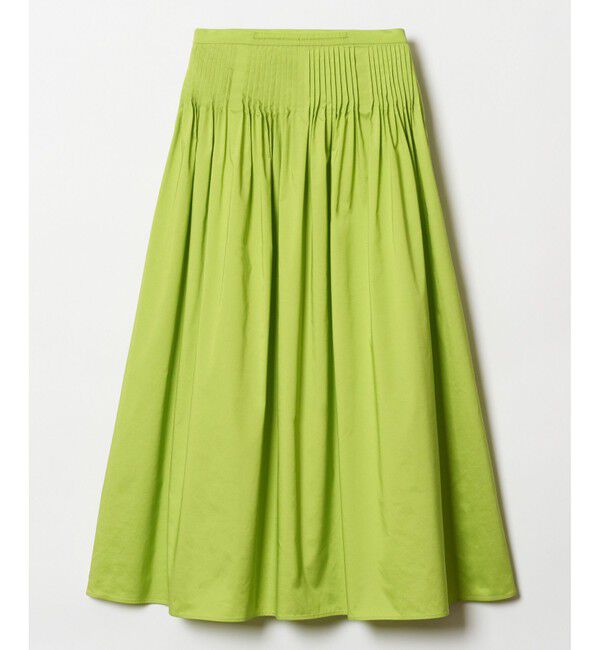 allureville「タフタピンタックギャザースカート」|スカート|