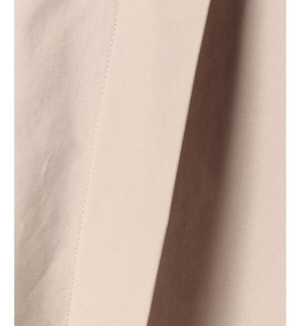 allureville「グログランフロントジップノーカラーコート」|ダッフルコート|