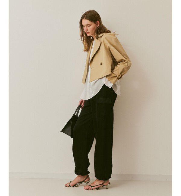 allureville「ショートトレンチコート」|トレンチコート|