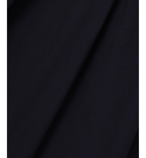 allureville「綿ナイロンクロスギャザーネックコート」|ダッフルコート|