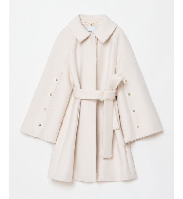 LOULOU WILLOUGHBY「【LOULOU WILLOUGHBY】シャルムビーバーステンカラーコート」|ダッフルコート|