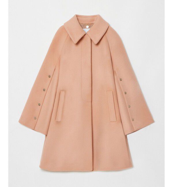 LOULOU WILLOUGHBY「【LOULOU WILLOUGHBY】シャルムビーバーステンカラーコート」|ダッフルコート|