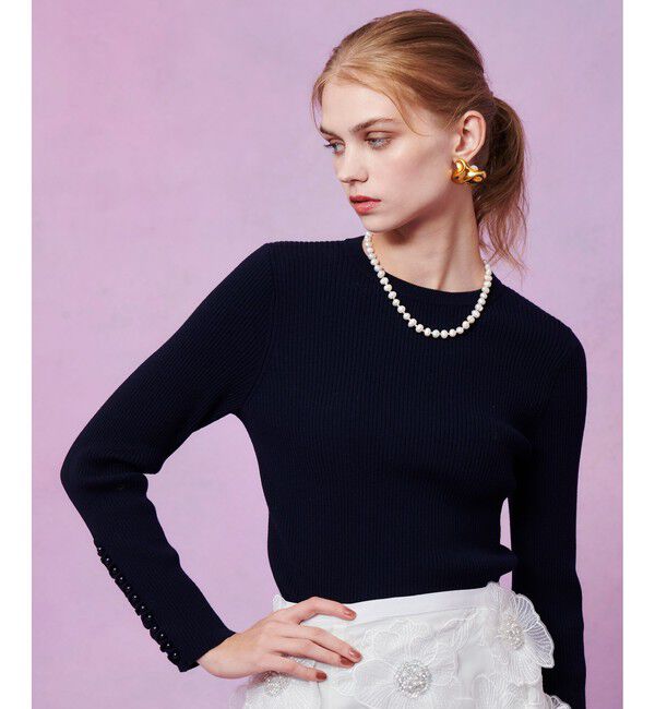 LOULOU WILLOUGHBY「◇【LOULOU WILLOUGHBY】タンスイパールショートネックレス」|ネックレス|