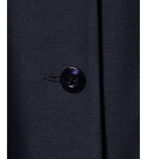 LOULOU WILLOUGHBY「【LOULOU WILLOUGHBY】シルクウールツイルロングコート」|ダッフルコート|