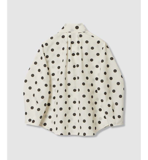 allureville「ポルカドットブラウス」|シャツ・ブラウス|