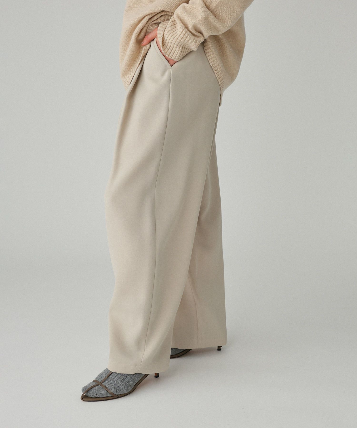 BABYLONE「トリクシオンタックパンツ」|その他|