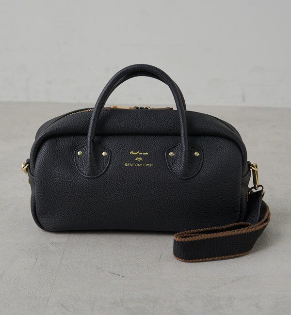  「レザー2WAY BAG」|ショルダー・メッセンジャー|ブラック