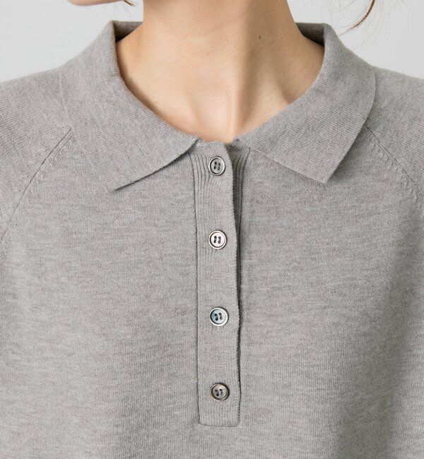  「ニットポロワンピース」|ワンピース|