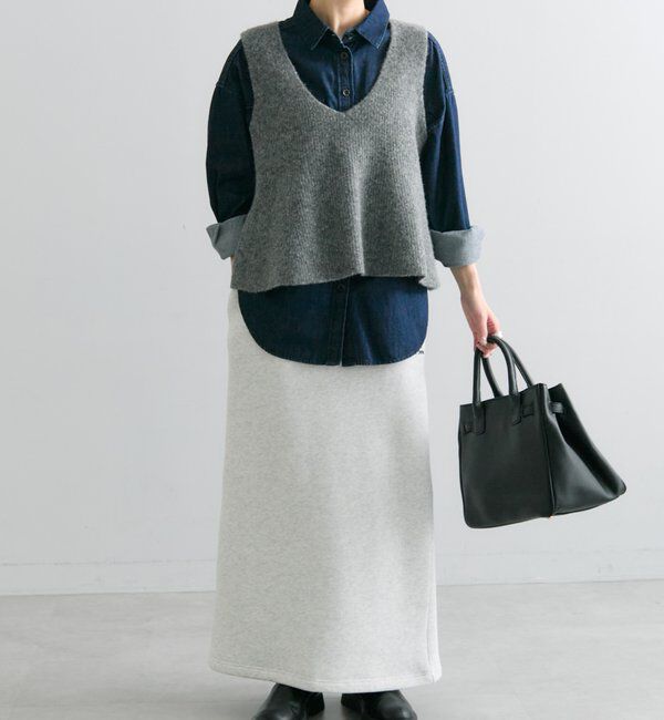  「片畦ニットビスチェ」|ニット・セーター|