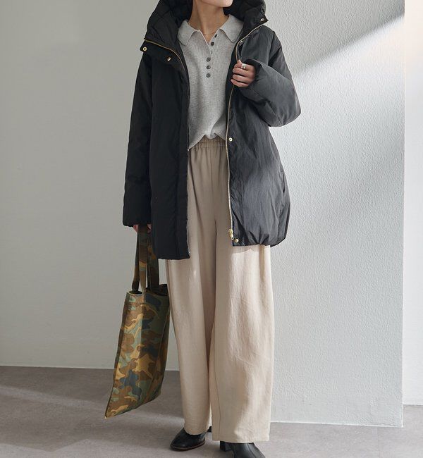  「ボリュームカラーダウンジャケット」|テーラードジャケット|