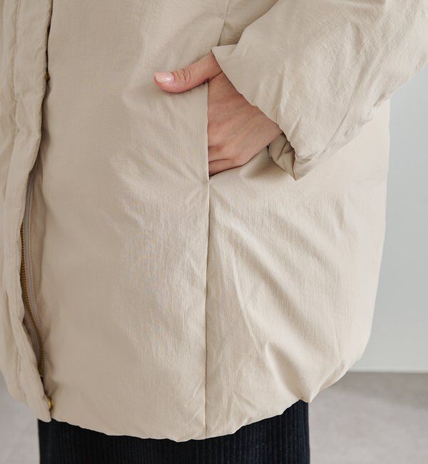  「ボリュームカラーダウンジャケット」|テーラードジャケット|