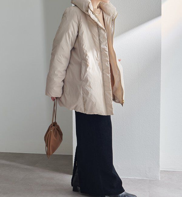  「ボリュームカラーダウンジャケット」|テーラードジャケット|