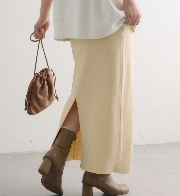  「＼累計1万枚突破！／《-3㎏見え》【Du noir】ナロースカート」|スカート|