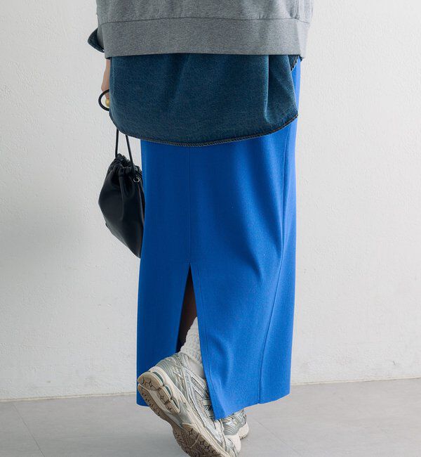  「＼累計1万枚突破！／《-3㎏見え》【Du noir】ナロースカート」|スカート|