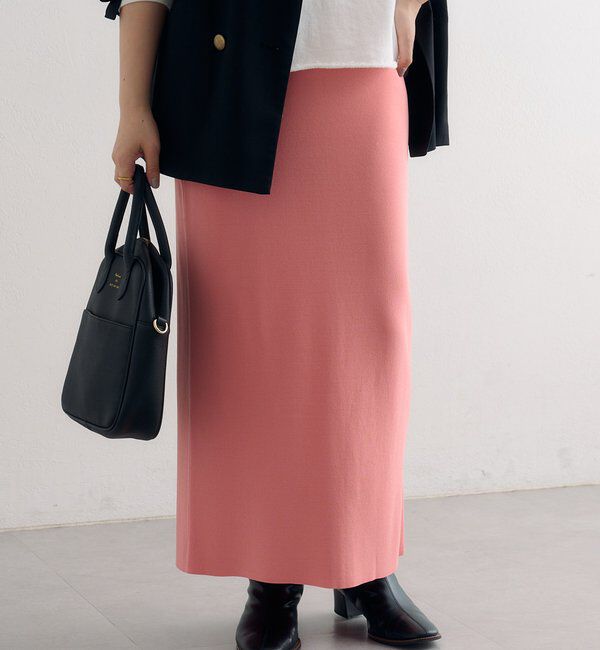  「＼累計1万枚突破！／《-3㎏見え》【Du noir】ナロースカート」|スカート|