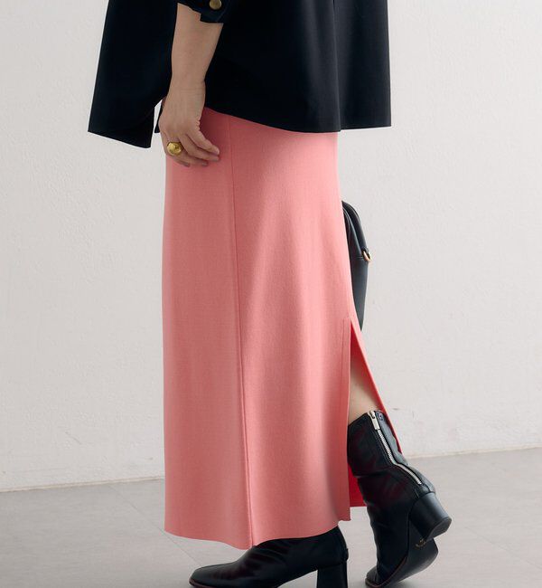  「＼累計1万枚突破！／《-3㎏見え》【Du noir】ナロースカート」|スカート|