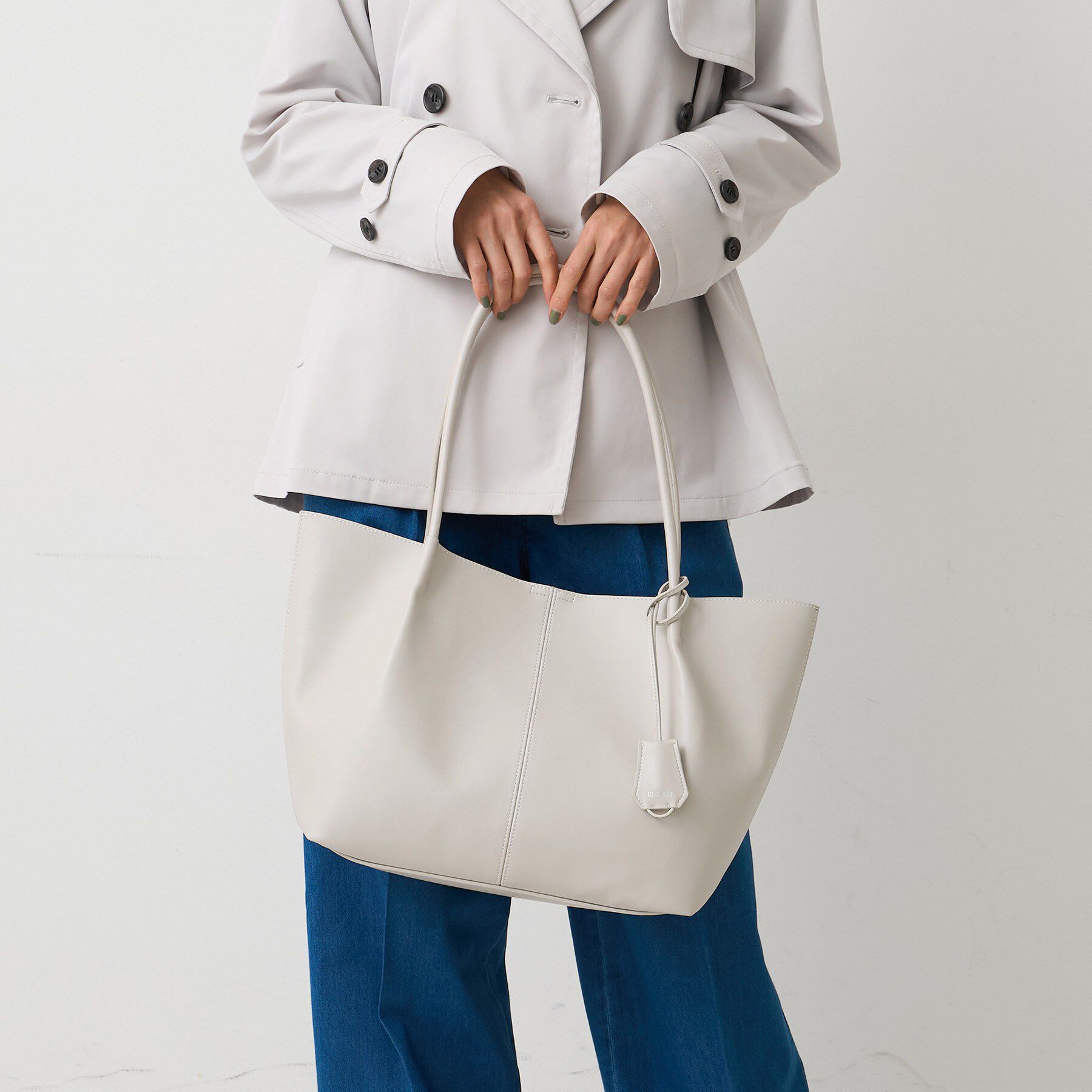 UNTITLED「スプリットレザートート」|トートバッグ|