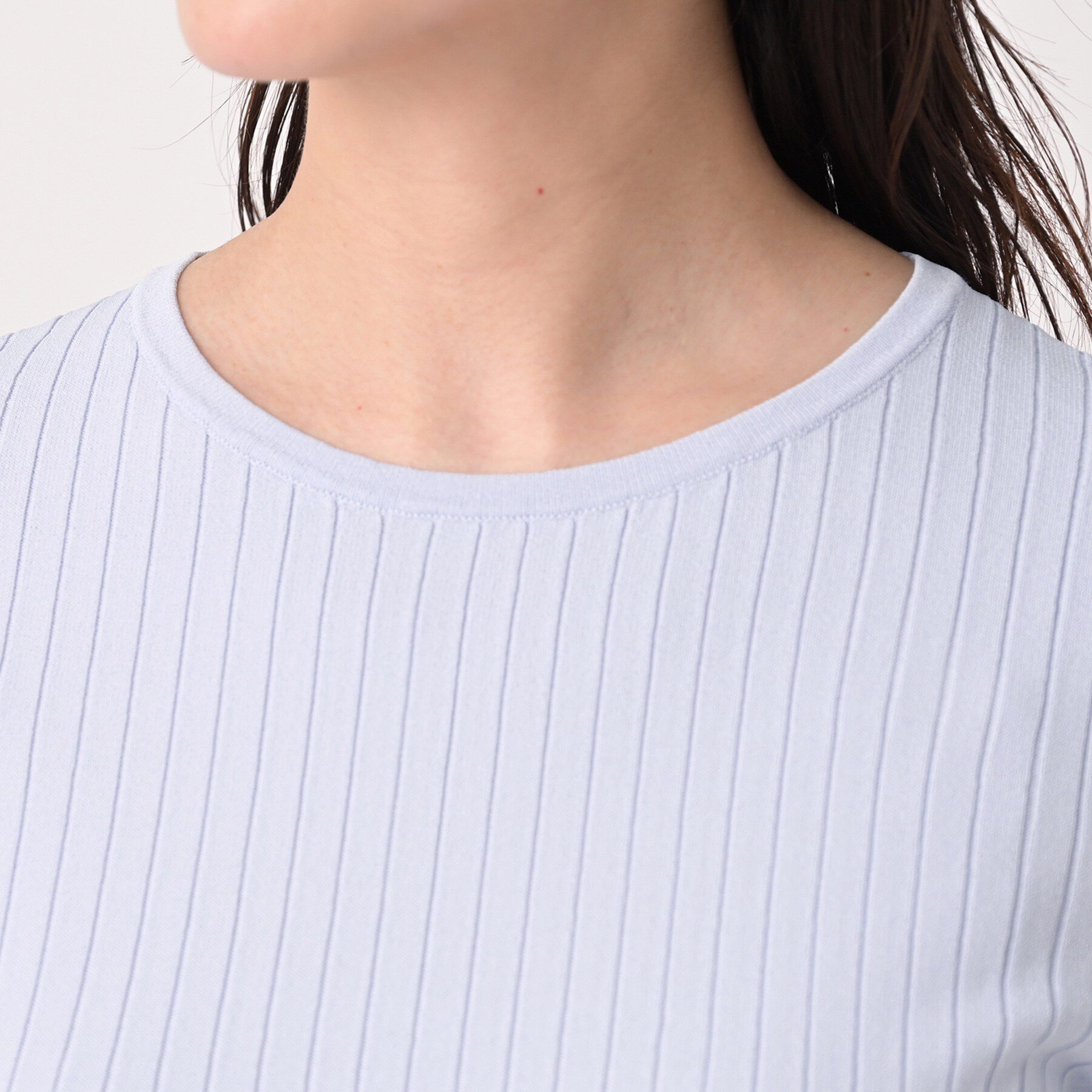 UNTITLED「ワイドリブニットプルオーバー」|ニット・セーター|