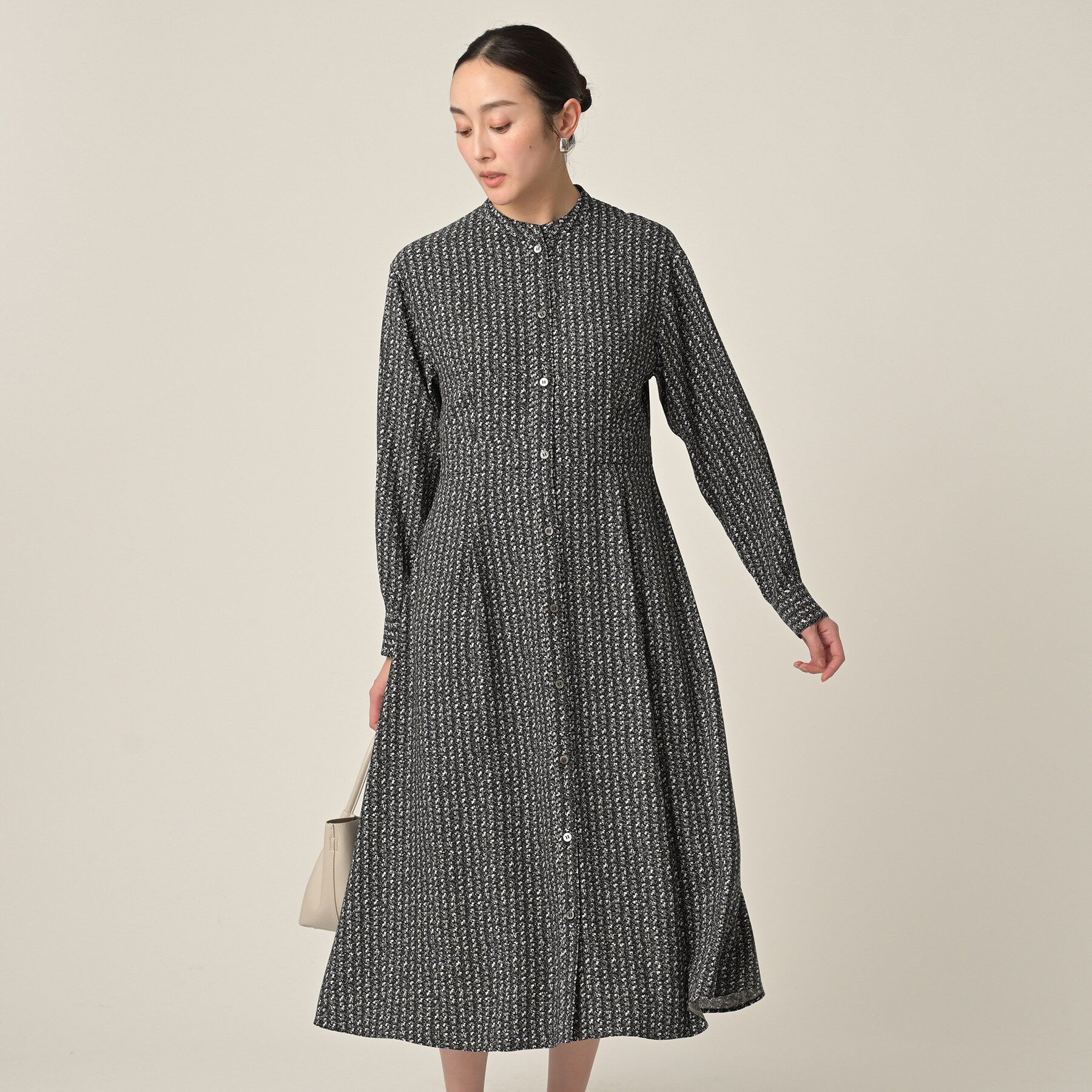 UNTITLED「クラシカルツイードワンピース」|ワンピース|