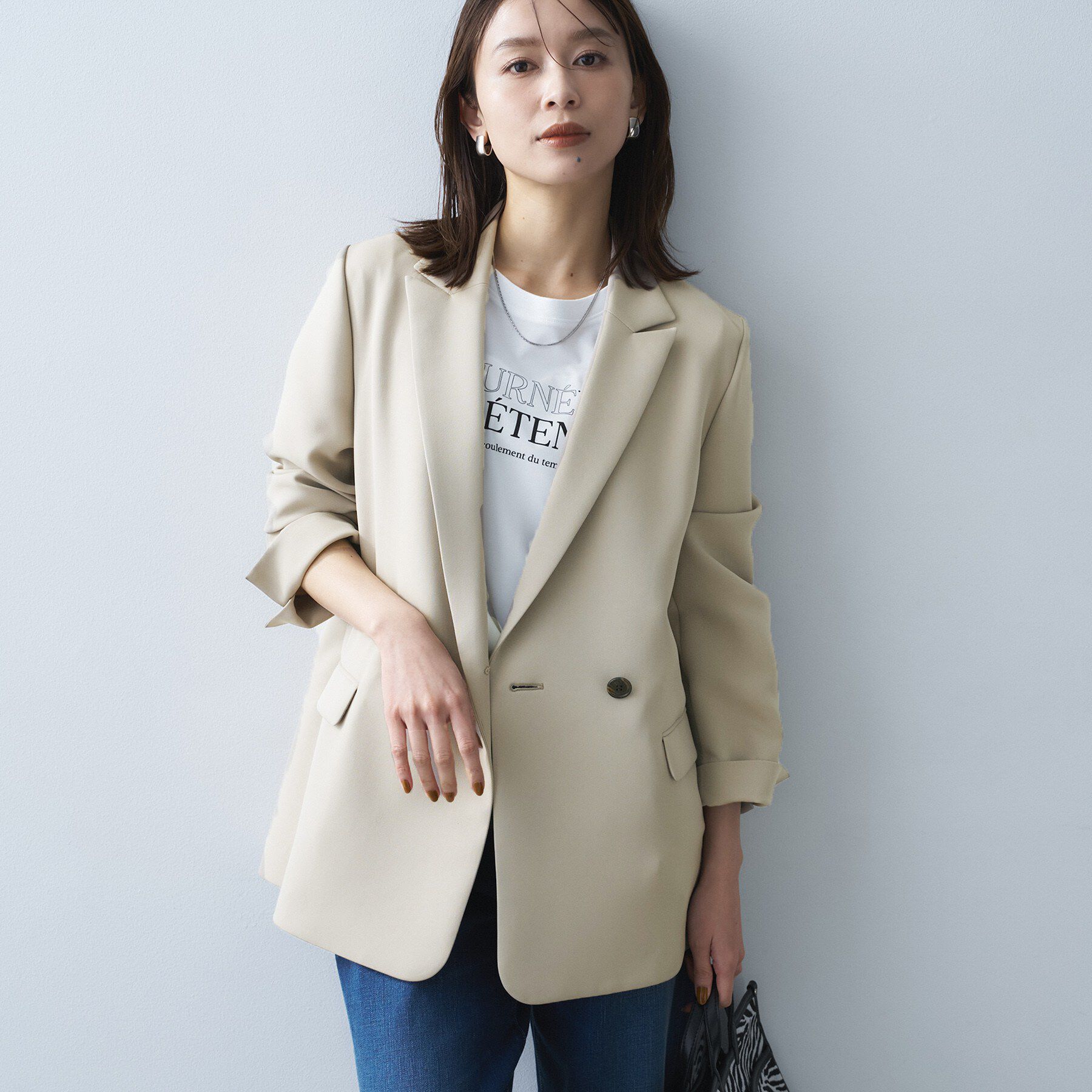 UNTITLED「ダブルブレストジャケット」|テーラードジャケット|
