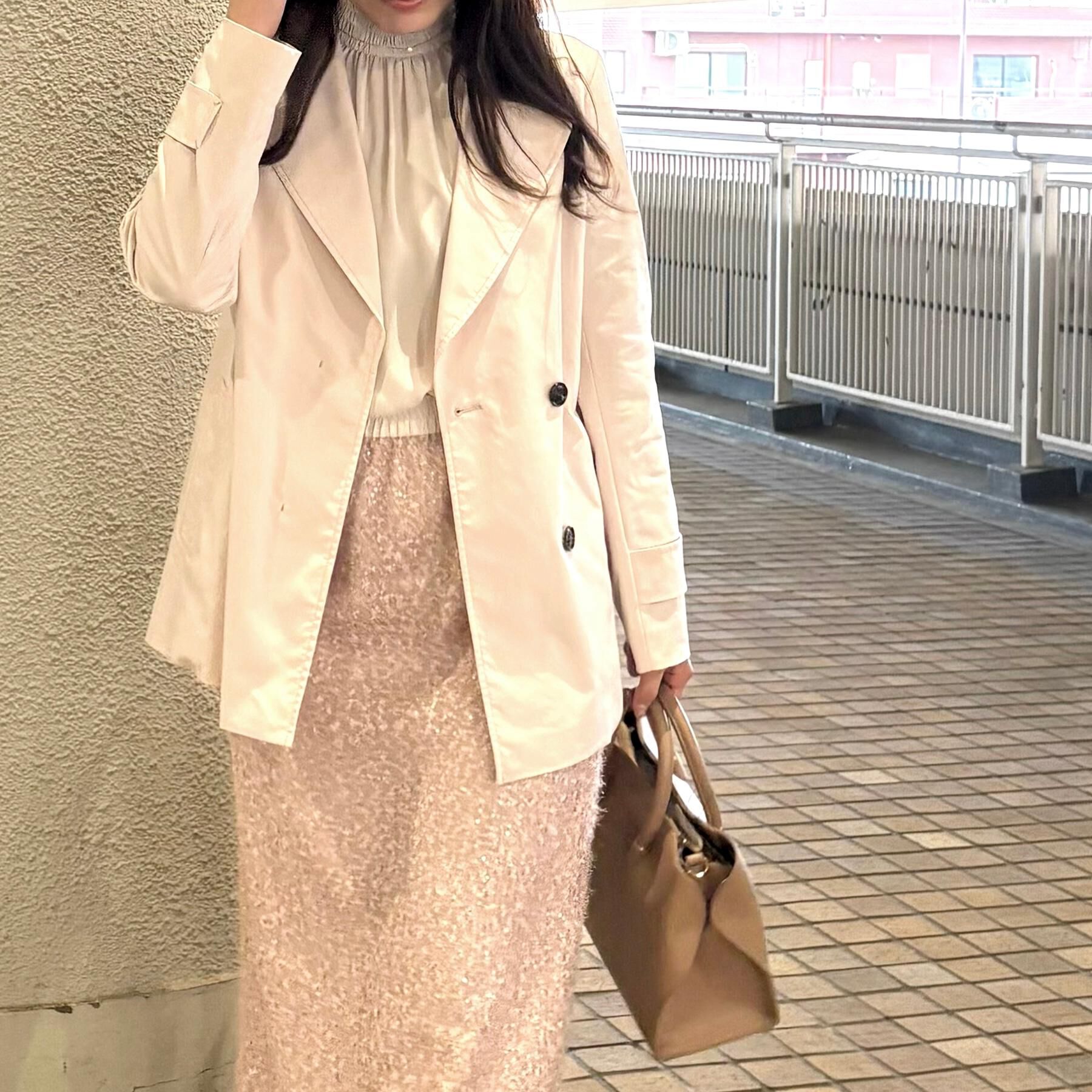 COUP DE CHANCE「【撥水加工】ミドル丈コート」|トレンチコート|