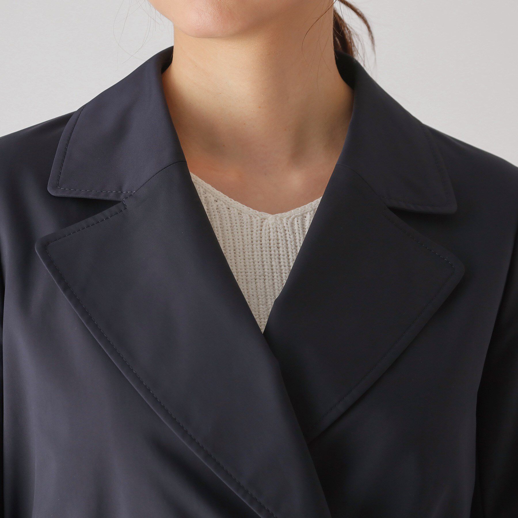 COUP DE CHANCE「【撥水加工】ミドル丈コート」|トレンチコート|