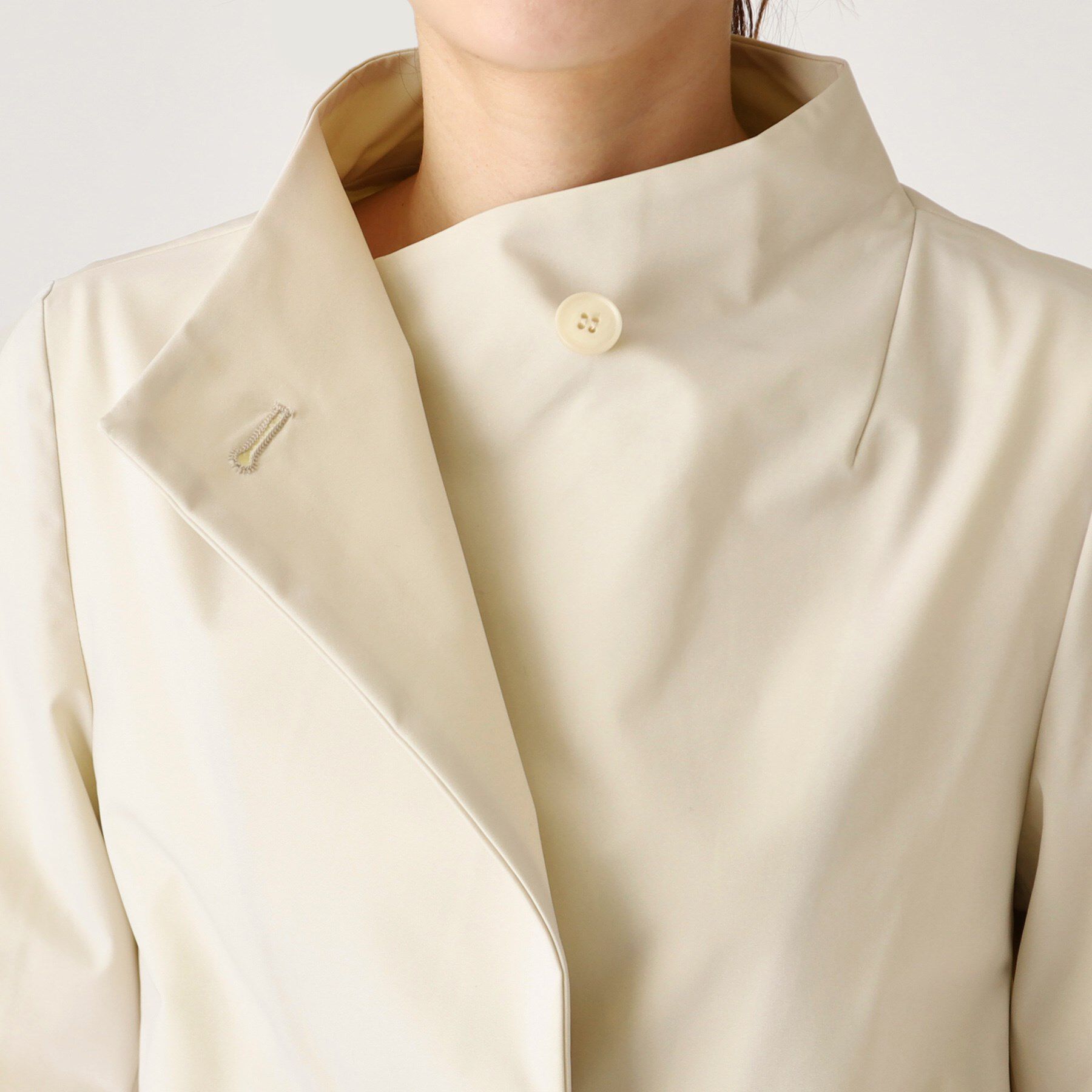 COUP DE CHANCE「【洗える】配色使いショート丈コート」|その他|