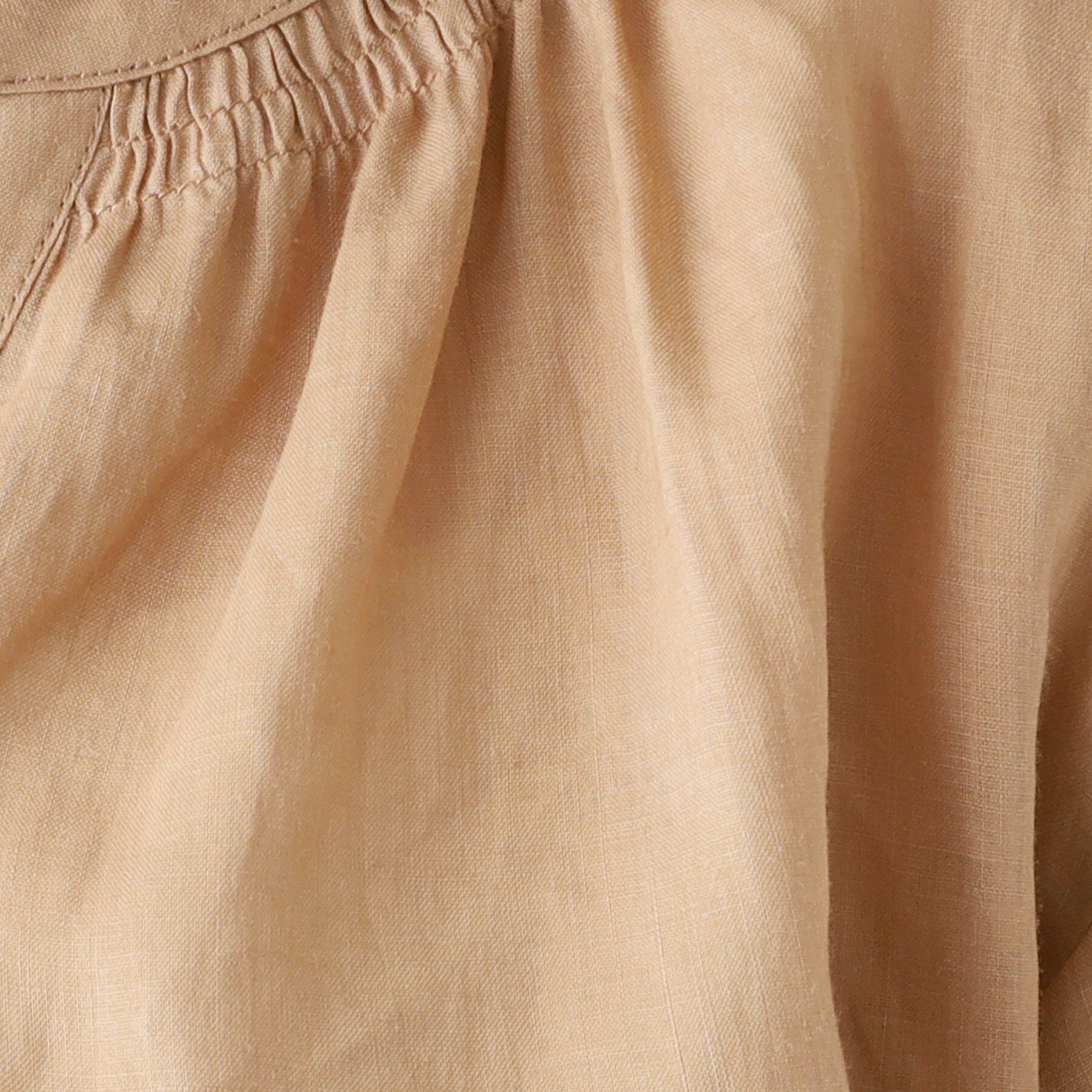 COUP DE CHANCE「【ラミー100％／洗える】ギャザーブラウス」|シャツ・ブラウス|