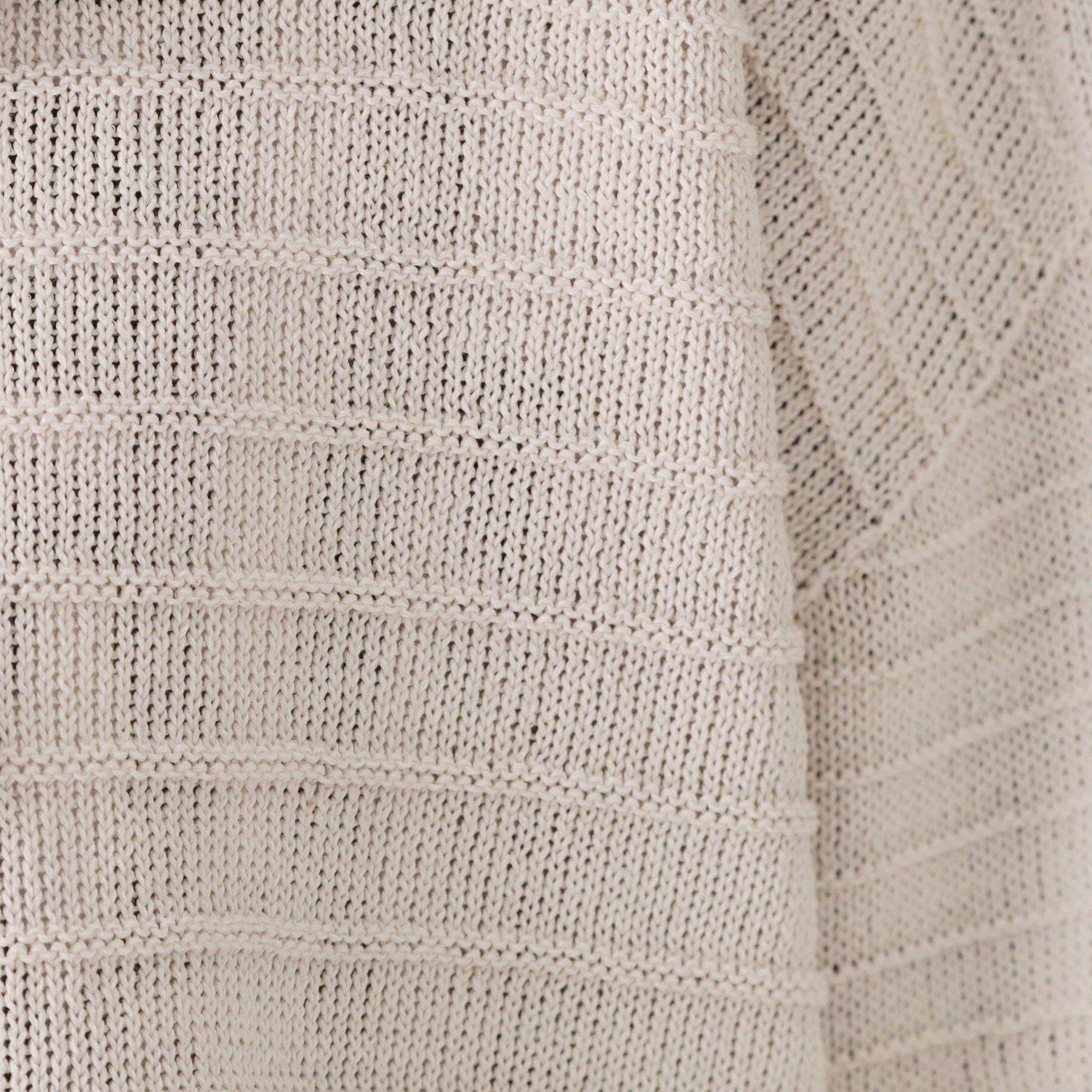 COUP DE CHANCE「【洗える／日本製】ざっくり編み柄ニットトップス」|ニット・セーター|