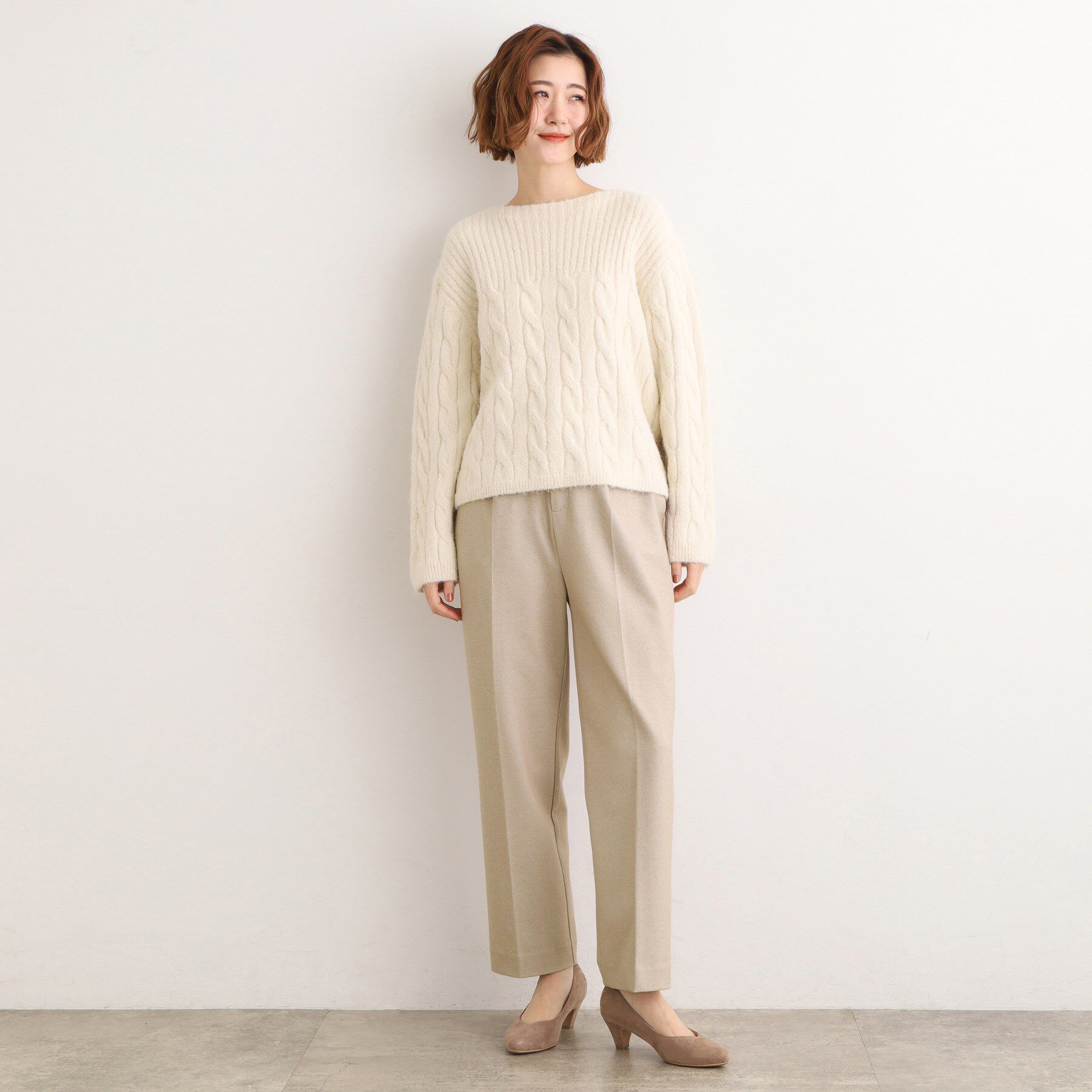 grove「【あったか起毛】きれいも暖かさも叶える、スーパーストレッチテーパードパンツ」|その他|