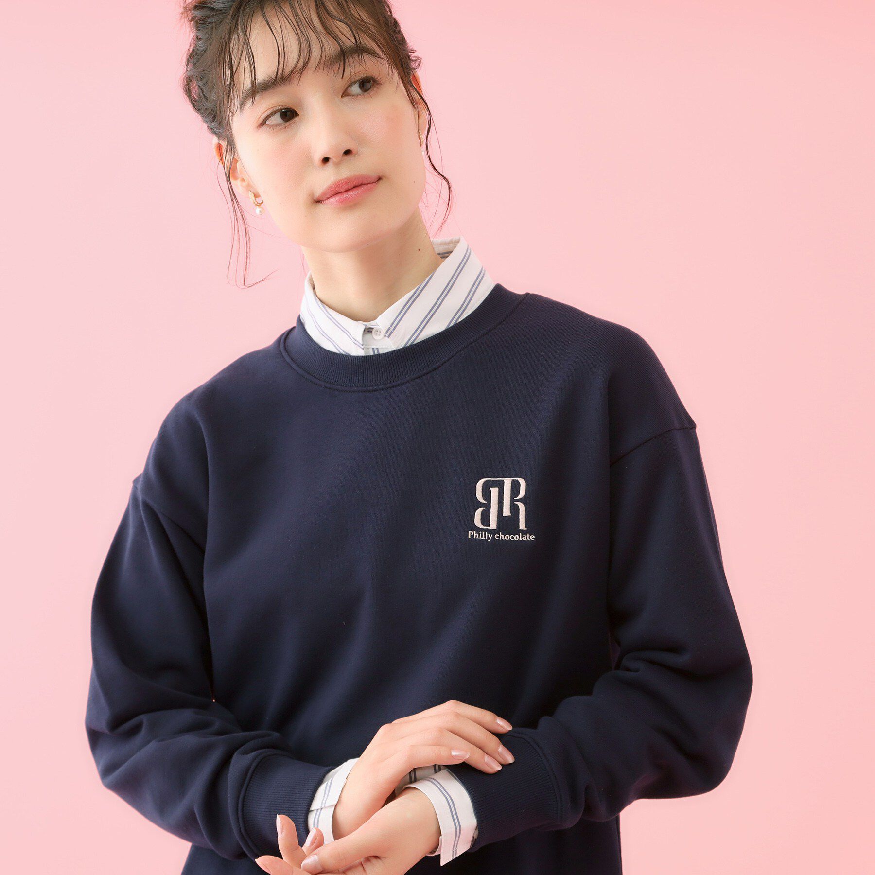 grove「【コラボITEM】Philly Chocolate 裏毛プルオーバー」|パーカー|