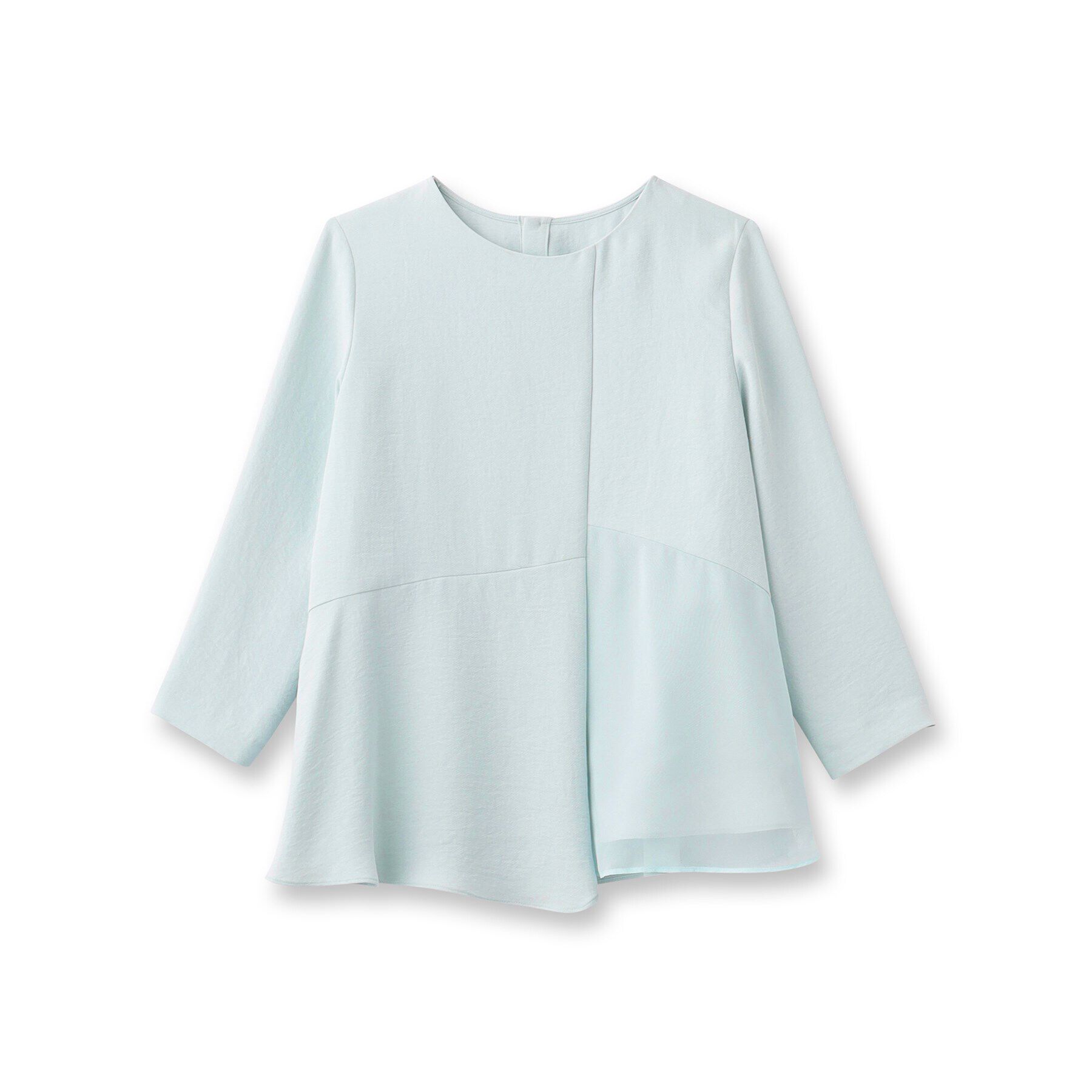 INDIVI「【着る日傘/遮熱/UVケア】ペプラムデザインブラウス」|シャツ・ブラウス|