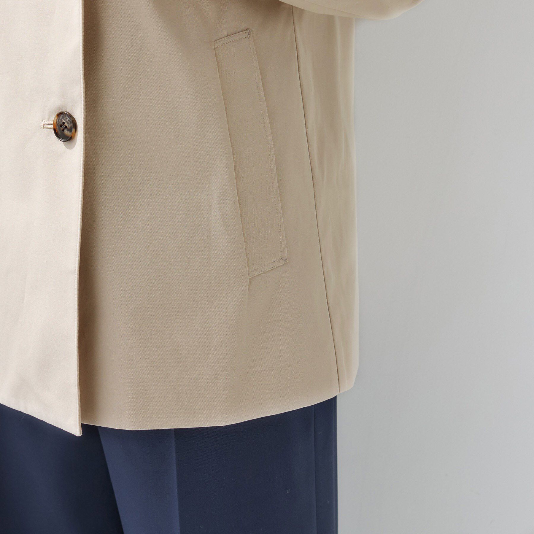 INDIVI「【花粉付着防止／撥水／UVケア】名品トレンチコート」|トレンチコート|