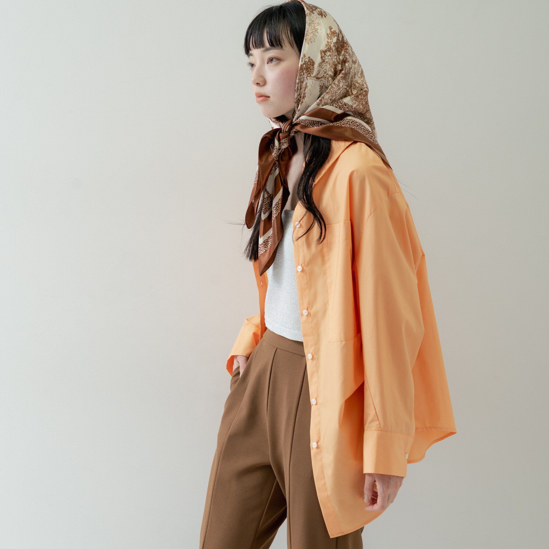 GALLEST「Timeless｜ビッグポケットフォルムシャツ」|シャツ・ブラウス|