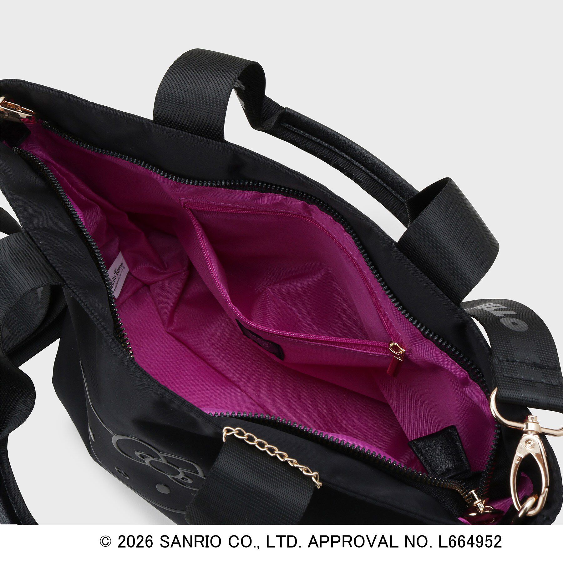 OPAQUE.CLIP「◆【ハローキティ】2WAY立体フェイスプリントミドルバッグ」|ハンドバッグ|