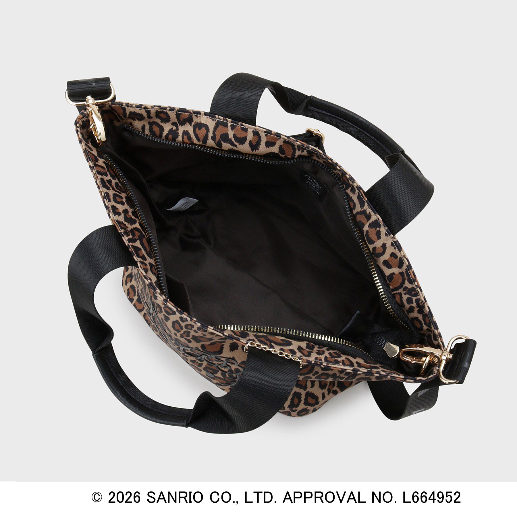 OPAQUE.CLIP「◆【ハローキティ】2WAY立体フェイスプリントミドルバッグ」|ハンドバッグ|