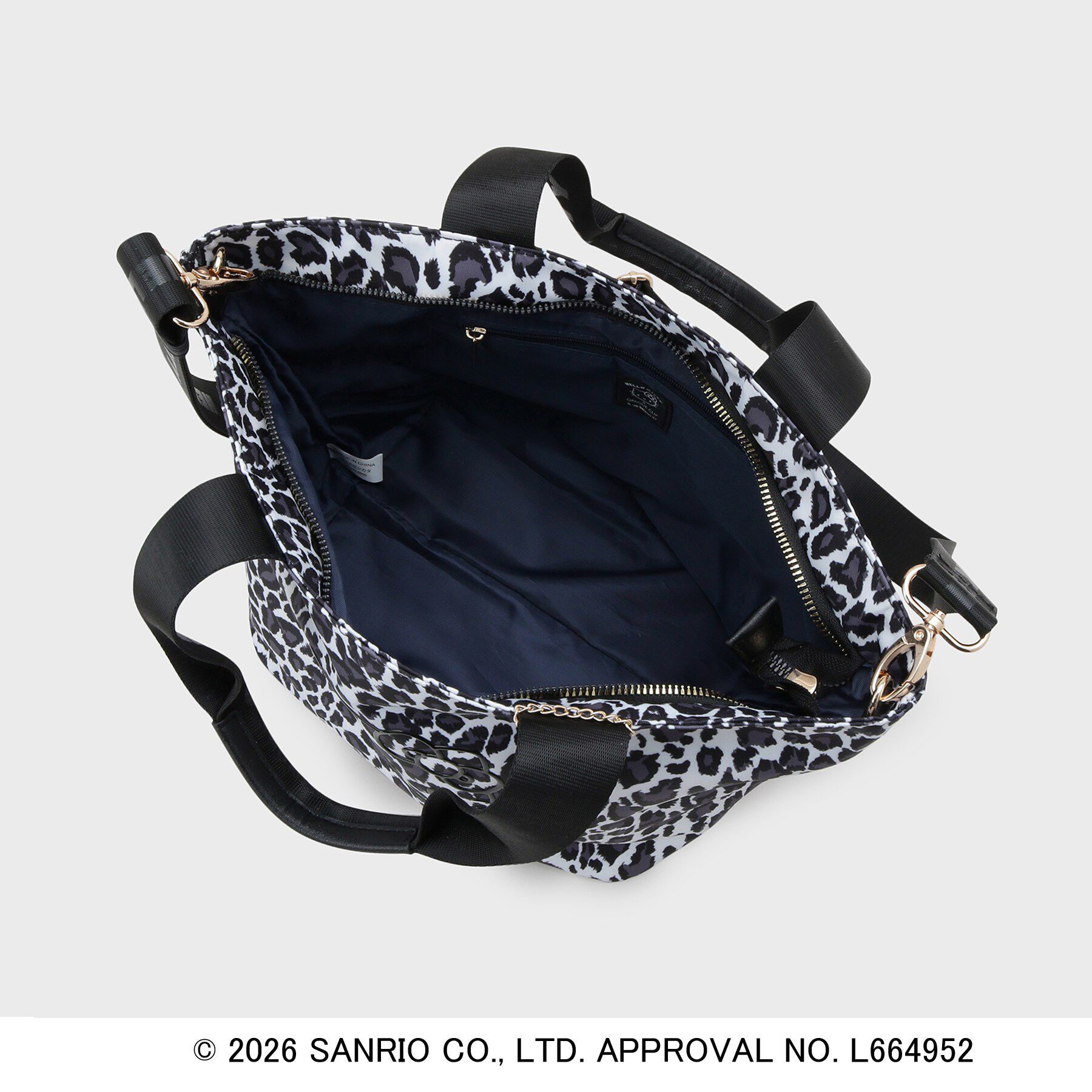 OPAQUE.CLIP「◆【ハローキティ】2WAY立体フェイスプリントミドルバッグ」|ハンドバッグ|