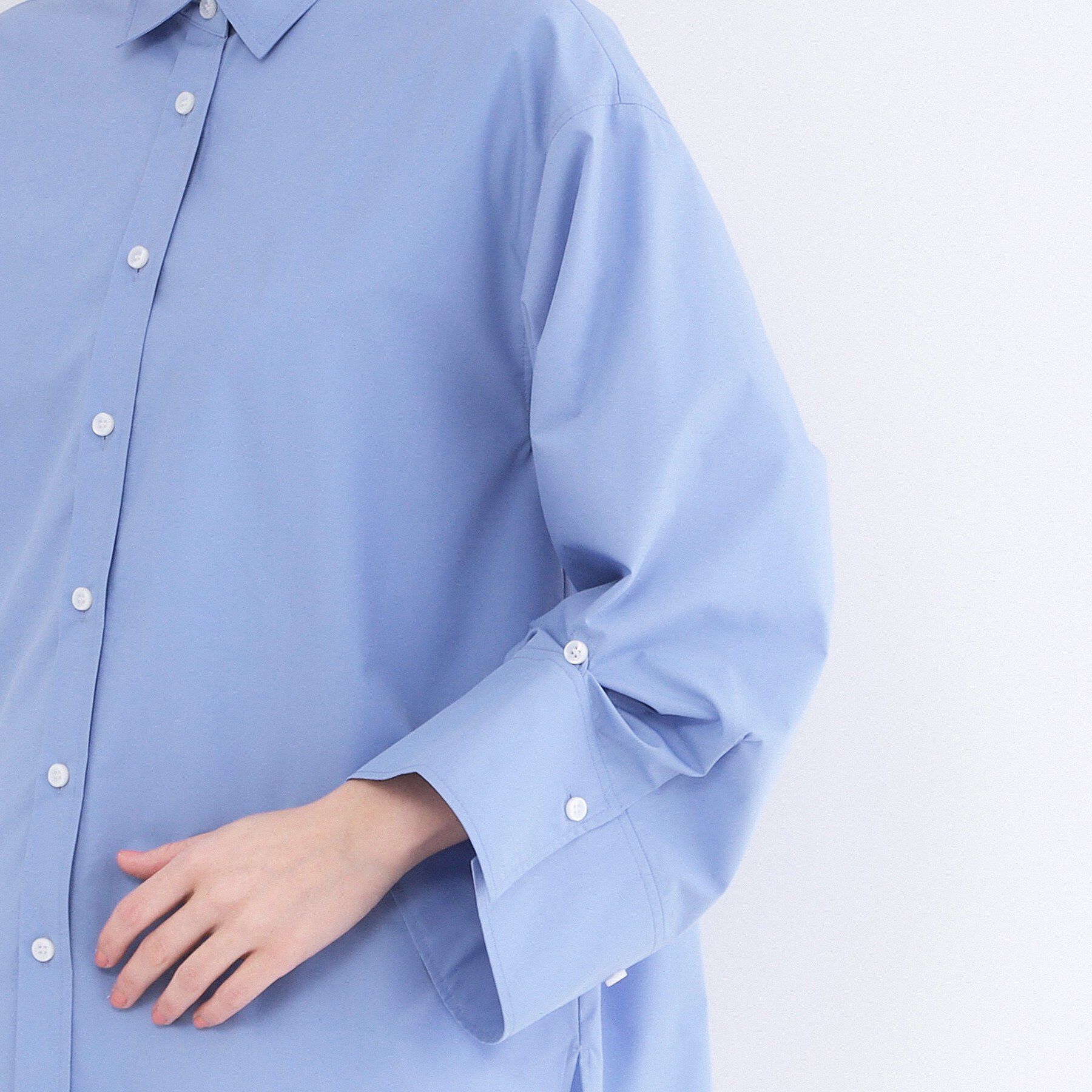 OPAQUE.CLIP「2WAY変形スリーブシャツ【洗濯機OK】」|シャツ・ブラウス|