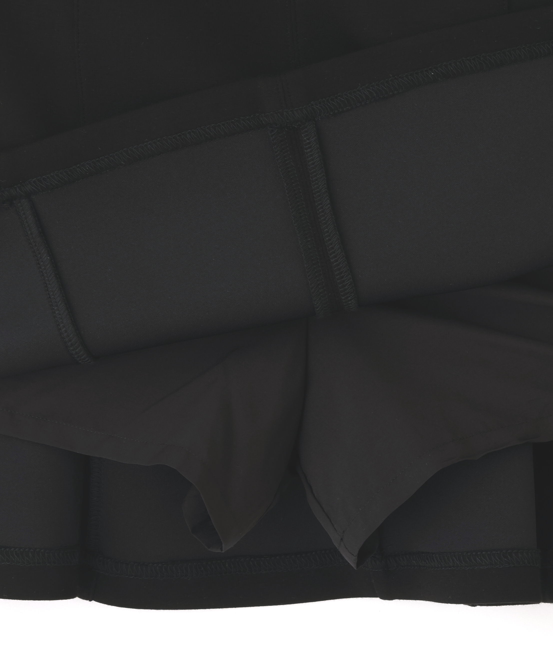  「5分袖ダイバーセットアップミニスカート」|スカート|