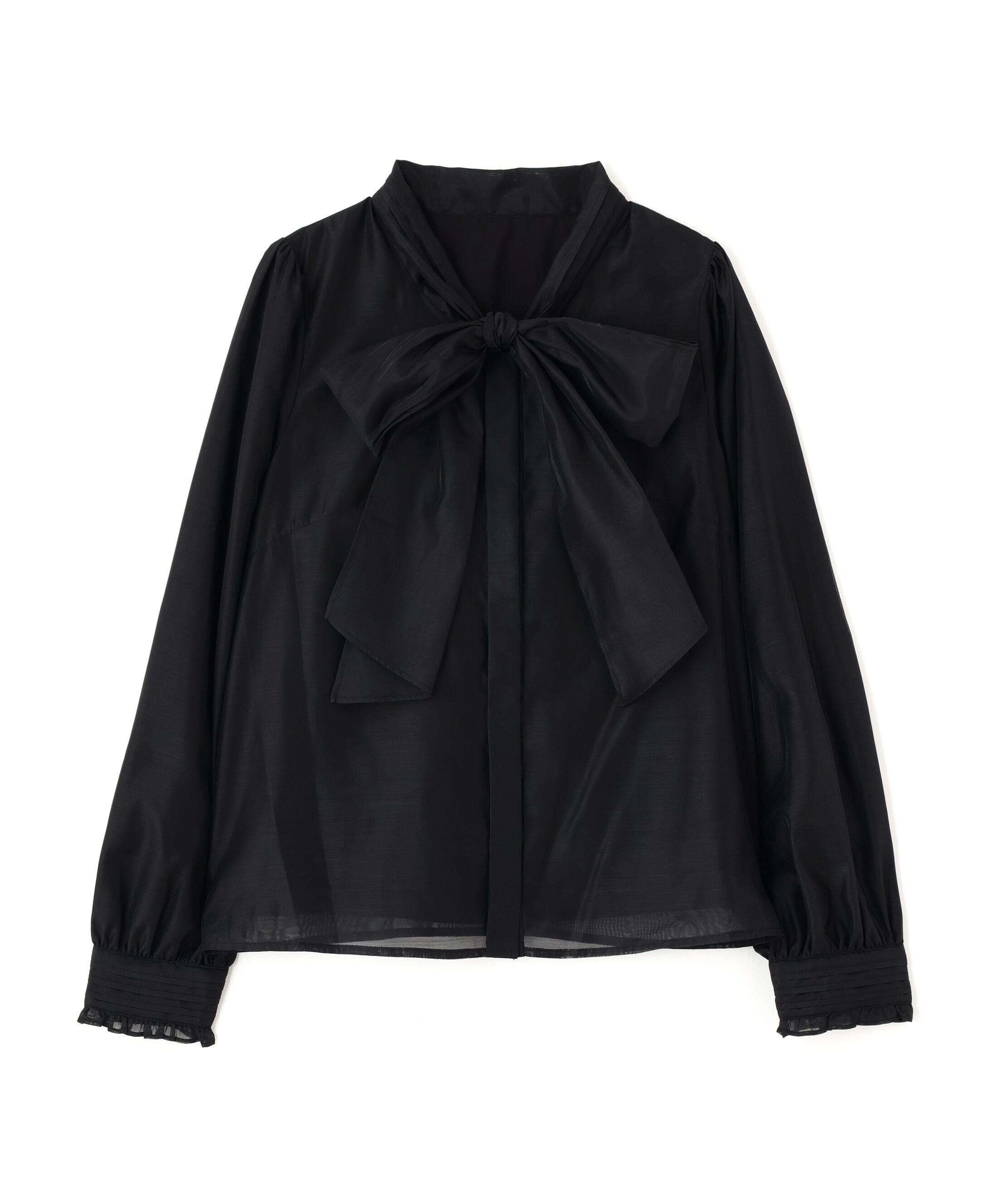  「ピンタックビッグリボンブラウス」|シャツ・ブラウス|