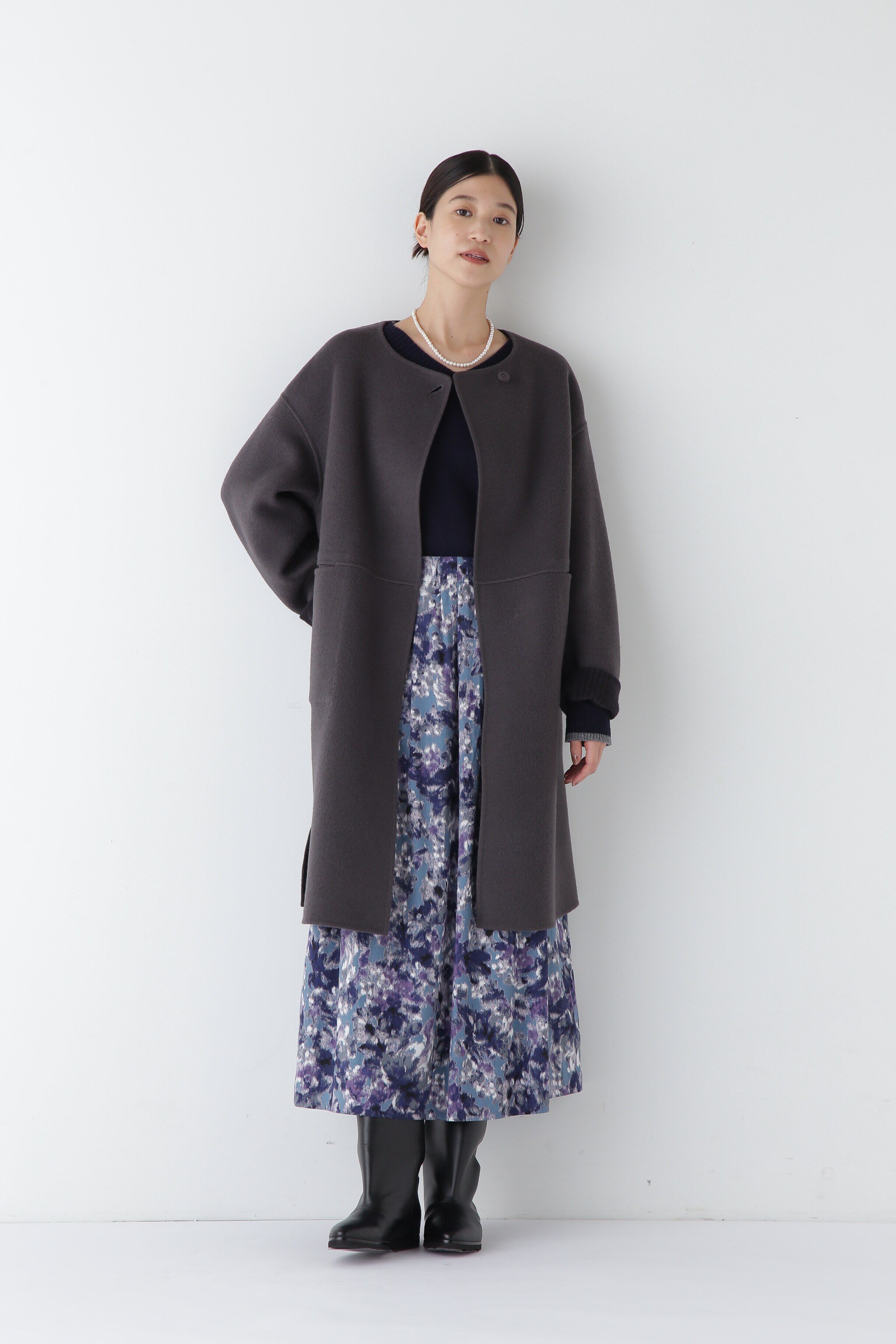  「◆ウールカシミヤＶネックニットプルオーバー」|ニット・セーター|