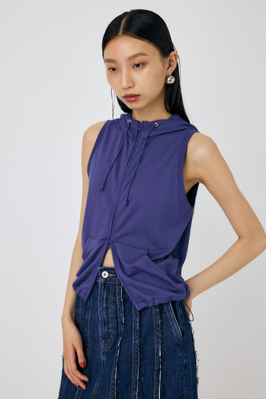 MOUSSY「H/N フーディベスト」|その他|BLU