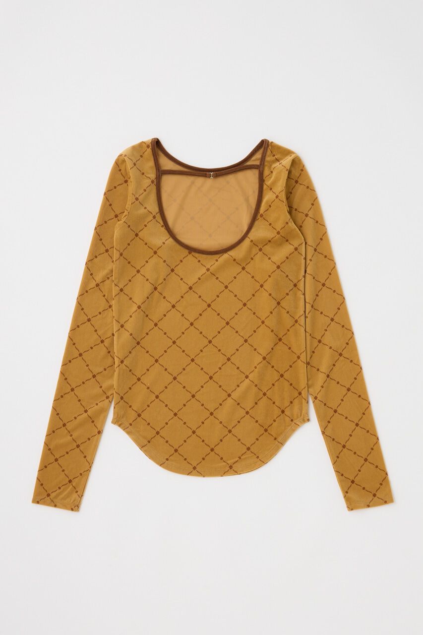 MOUSSY「BACK OPEN シアートップス」|Tシャツ・カットソー|